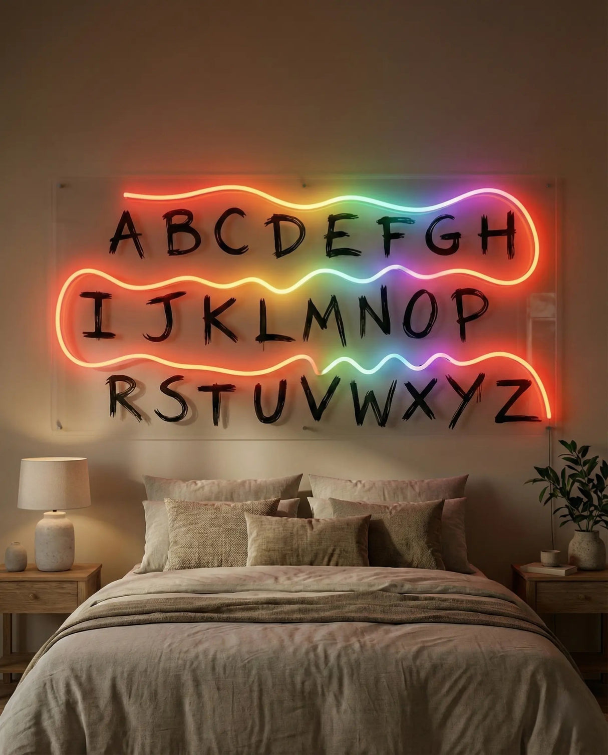 Alphabet LED Neon Wall Art - CityNeon
