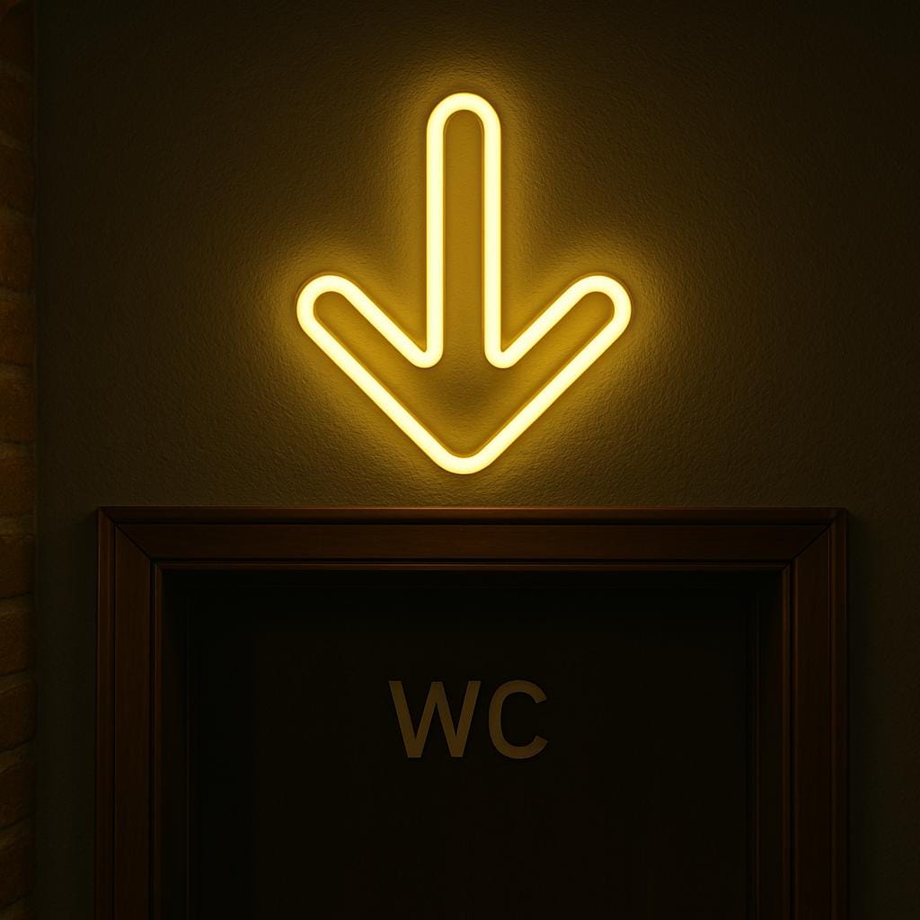 Arrow Neon Sign – LED Event Direction Light | Flashing Pointer Bar Sign | Party, Arcade, or Entrance Decor | Wayfinding LED Wall Art - CityNeon