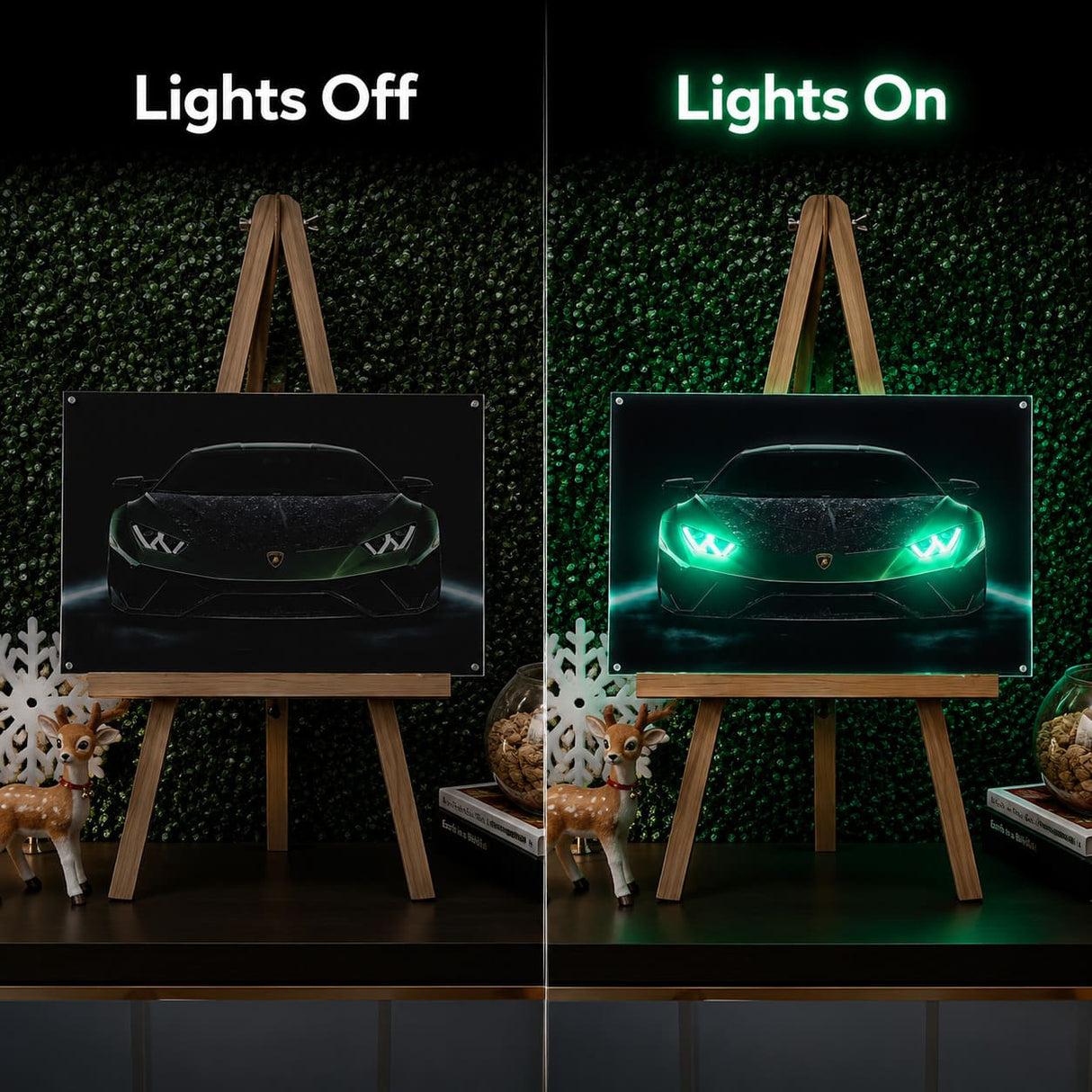 Custom Lamborghini Huracan Neon Sign - Perfect LED Wall Art for Car Enthusiasts and Garage Decor - CityNeon