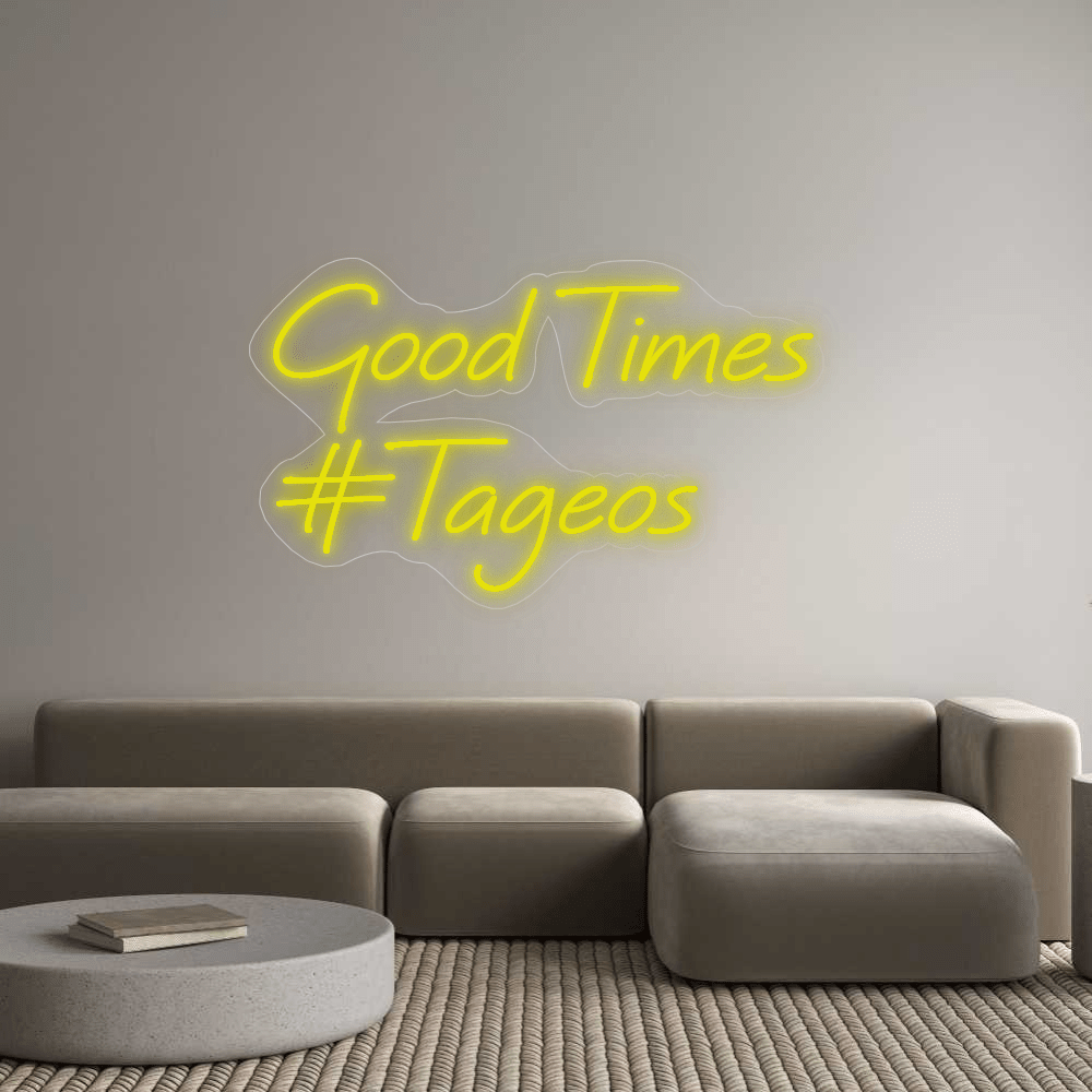 Custom Neon: Good Times Tag... - CityNeon