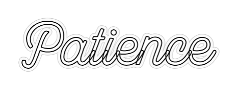 Custom Neon: Patience - CityNeon