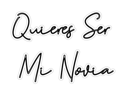 Custom Neon: Quieres Ser Mi... - CityNeon