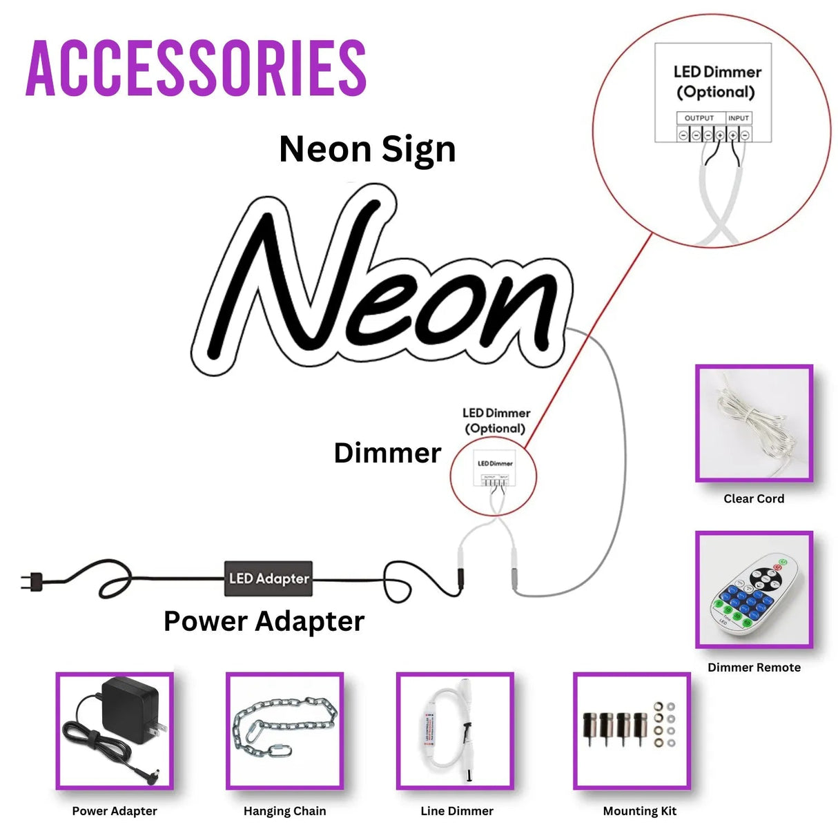 Demogorgon Flower LED Neon Sign - CityNeon