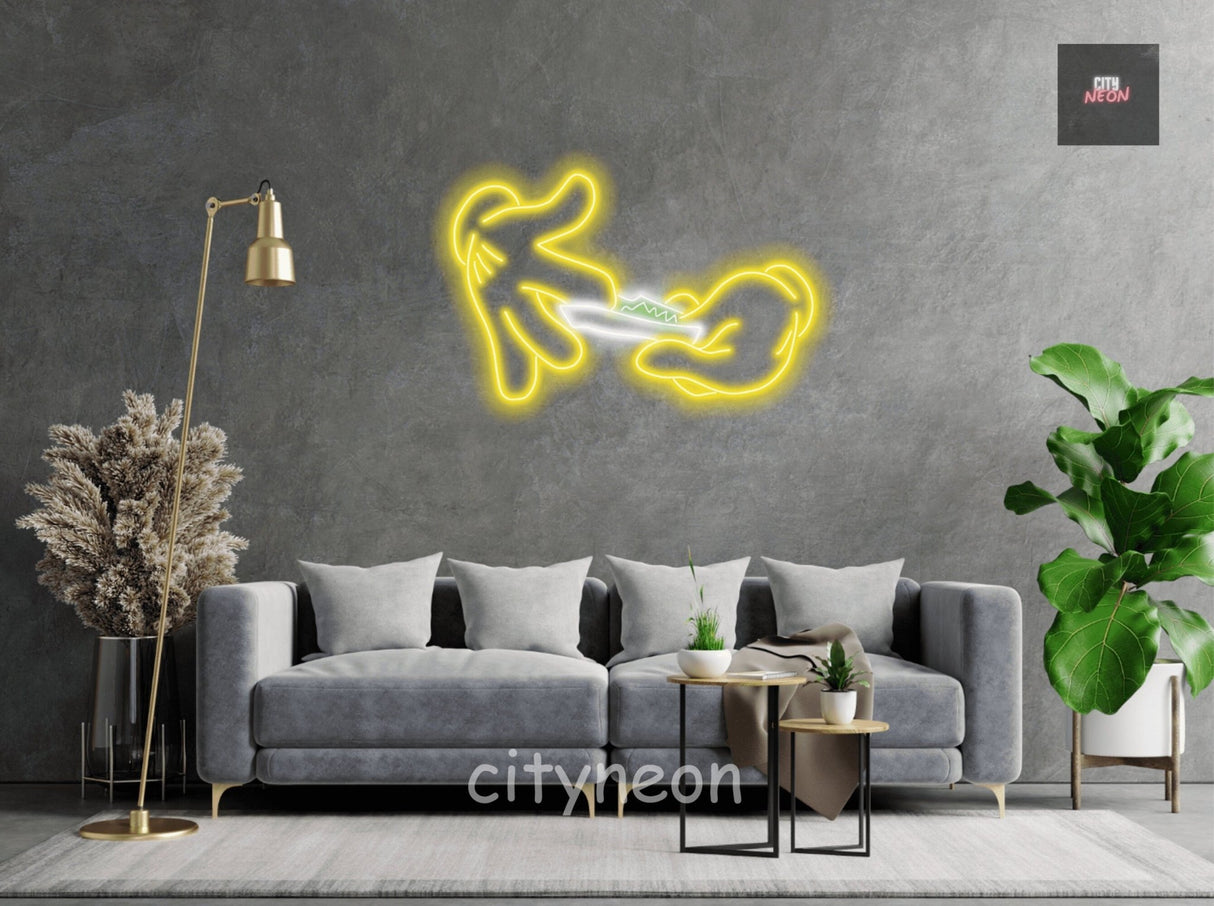 Hand with Joint - CityNeon