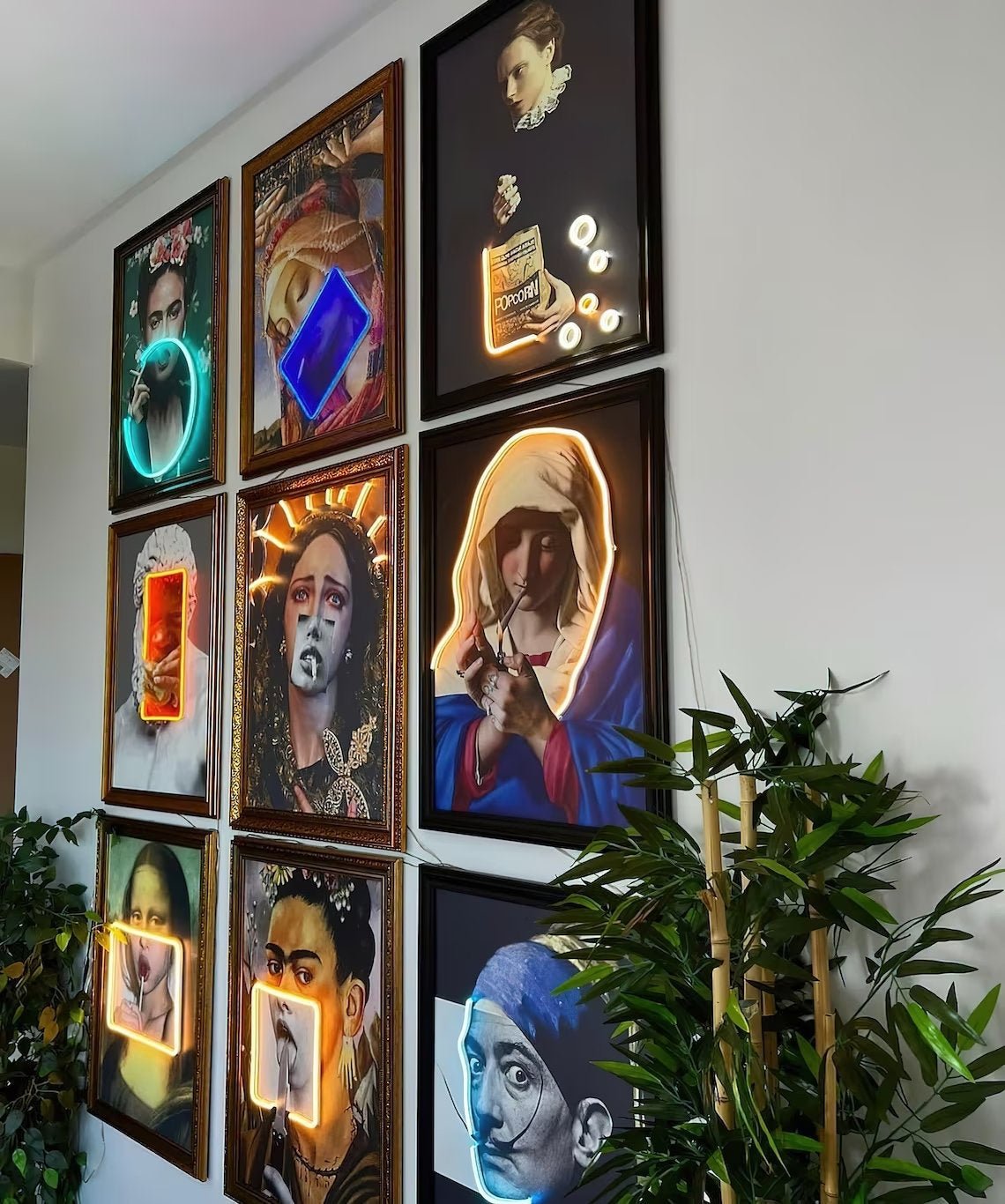 Neon Painting Art – Custom LED Neon Sign Wall Art for Modern and Vintage Decor - CityNeon