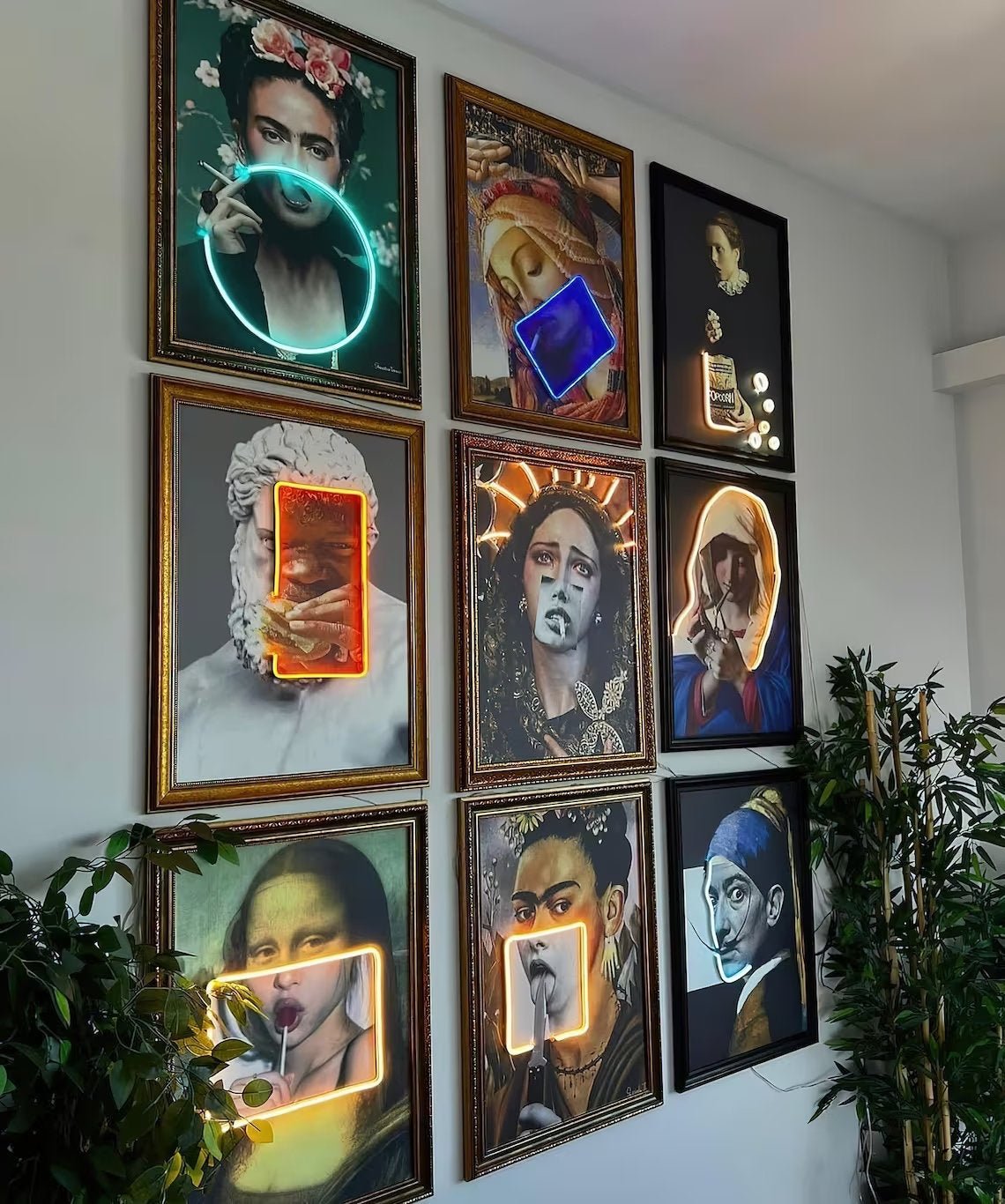 Neon Painting Art – Custom LED Neon Sign Wall Art for Modern and Vintage Decor - CityNeon