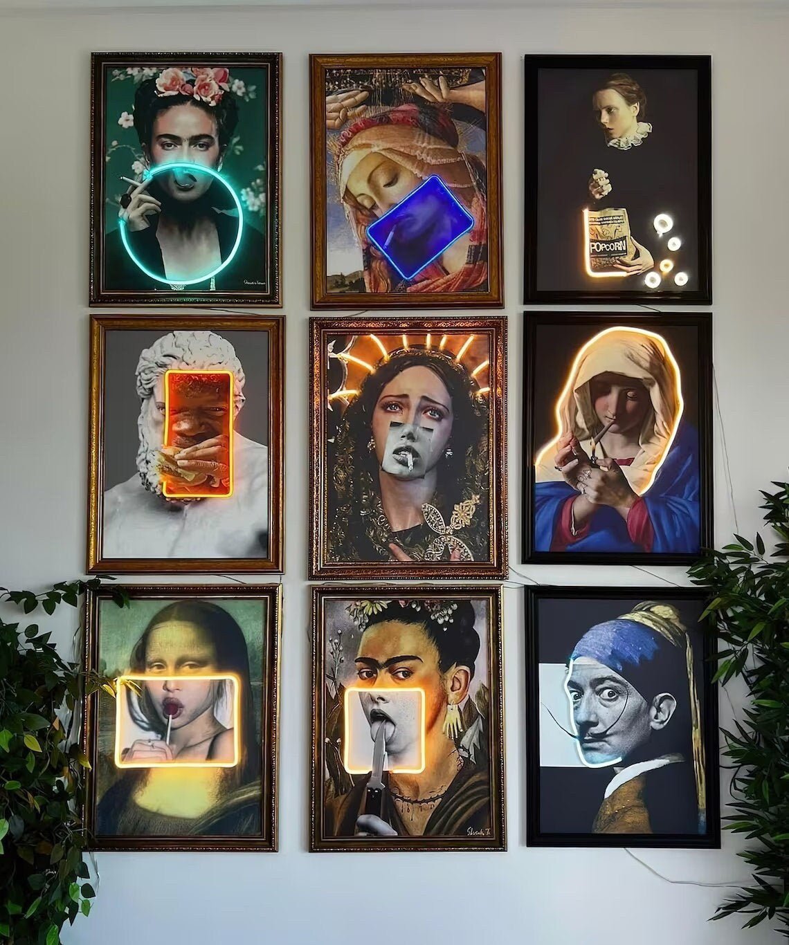 Neon Painting Art – Custom LED Neon Sign Wall Art for Modern and Vintage Decor - CityNeon