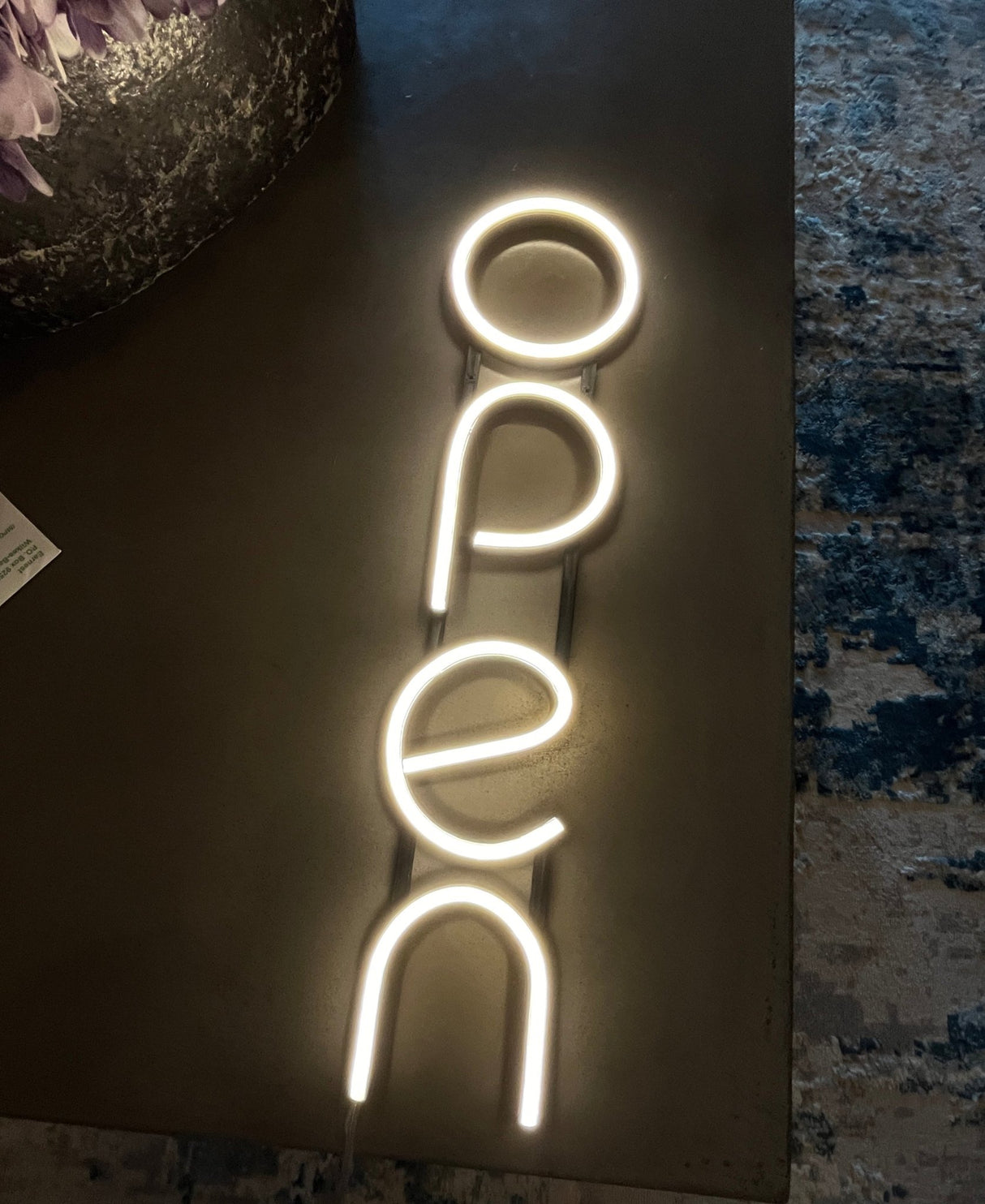 Open LED Neon Sign – Ultra Bright Lighted Sign for Business Storefront, Retail Shop, Bar, Salon, and Restaurant | USA Made - CityNeon