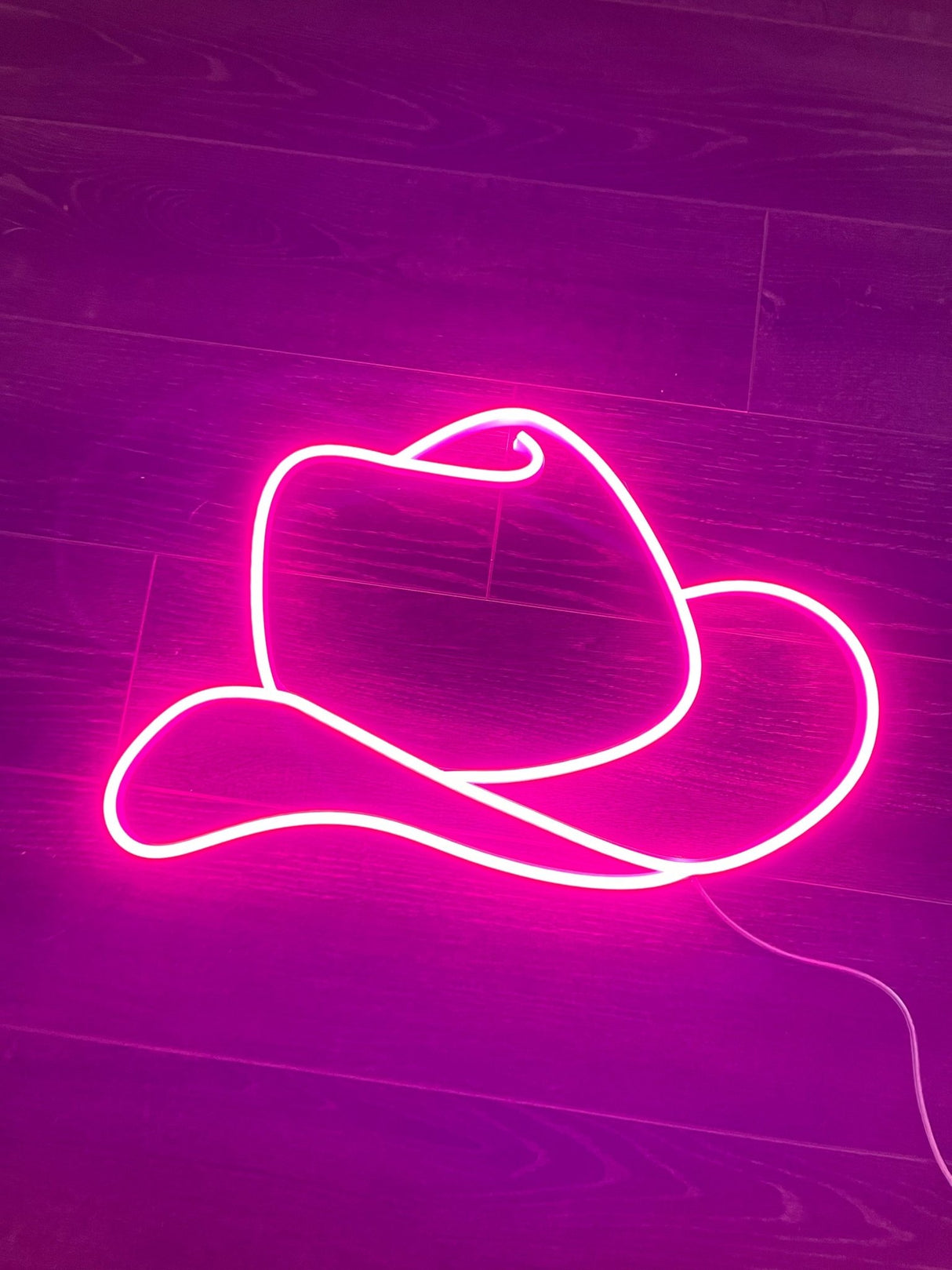 Texas Cowboy Hat Neon Sign - CityNeon