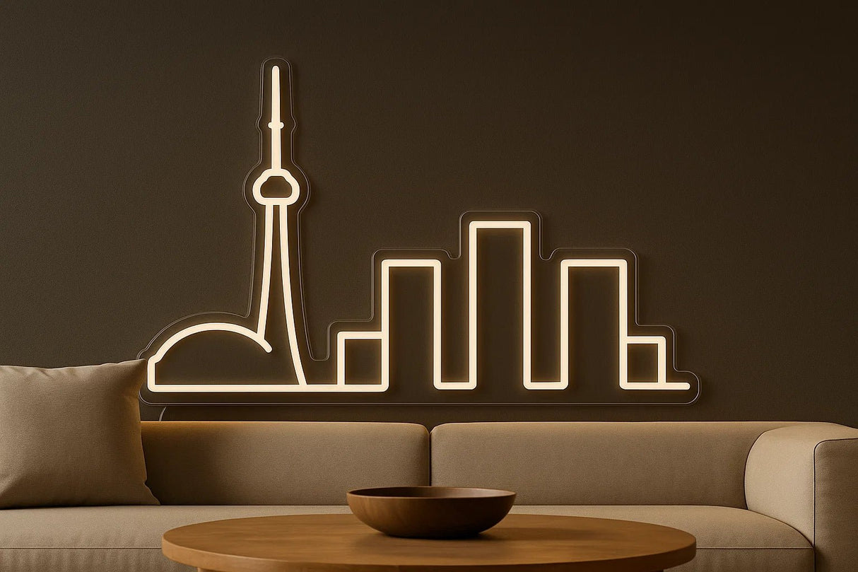 Toronto City Skyline Neon Sign - CityNeon