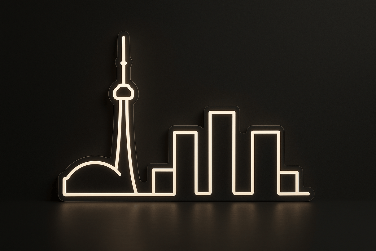 Toronto City Skyline Neon Sign - CityNeon