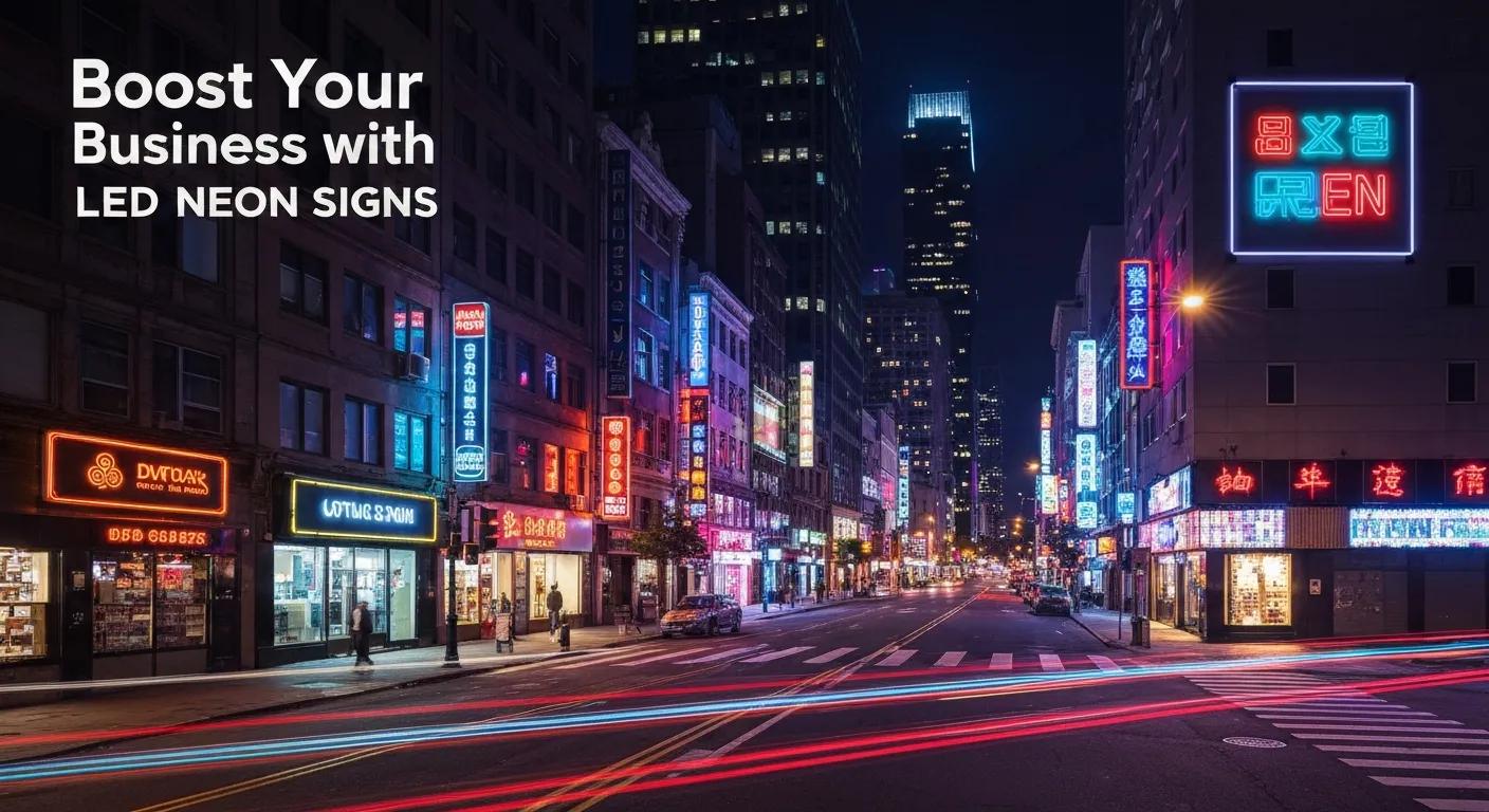 Why LED Neon Signs Help Businesses Grow: Benefits, Customization, and Customer Attraction - CityNeon