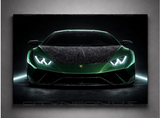 Custom Lamborghini Huracan Neon Sign – Perfect LED Wall Art for Ca Enthusiasts and Garage Decor