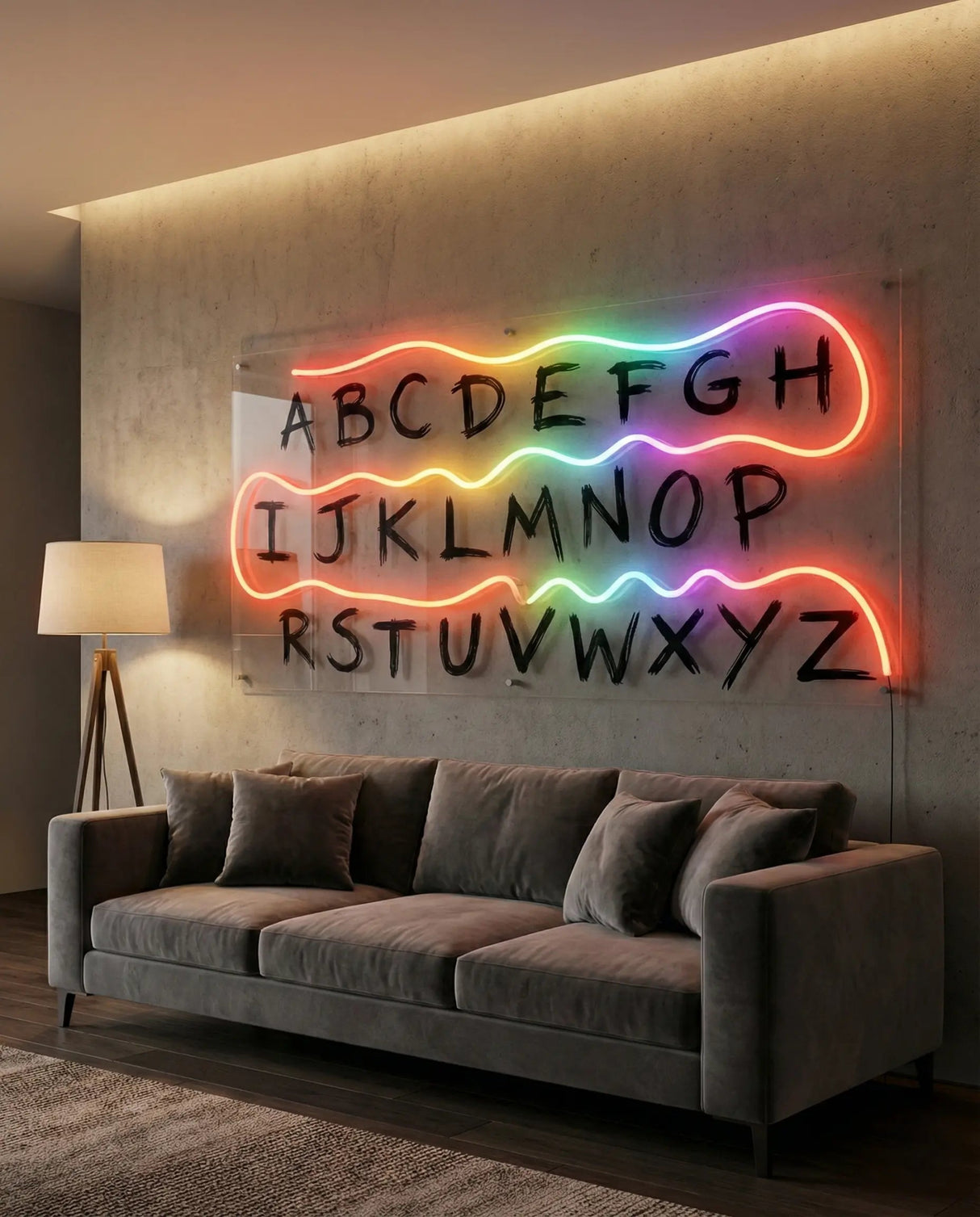 Alphabet LED Neon Wall Art - CityNeon