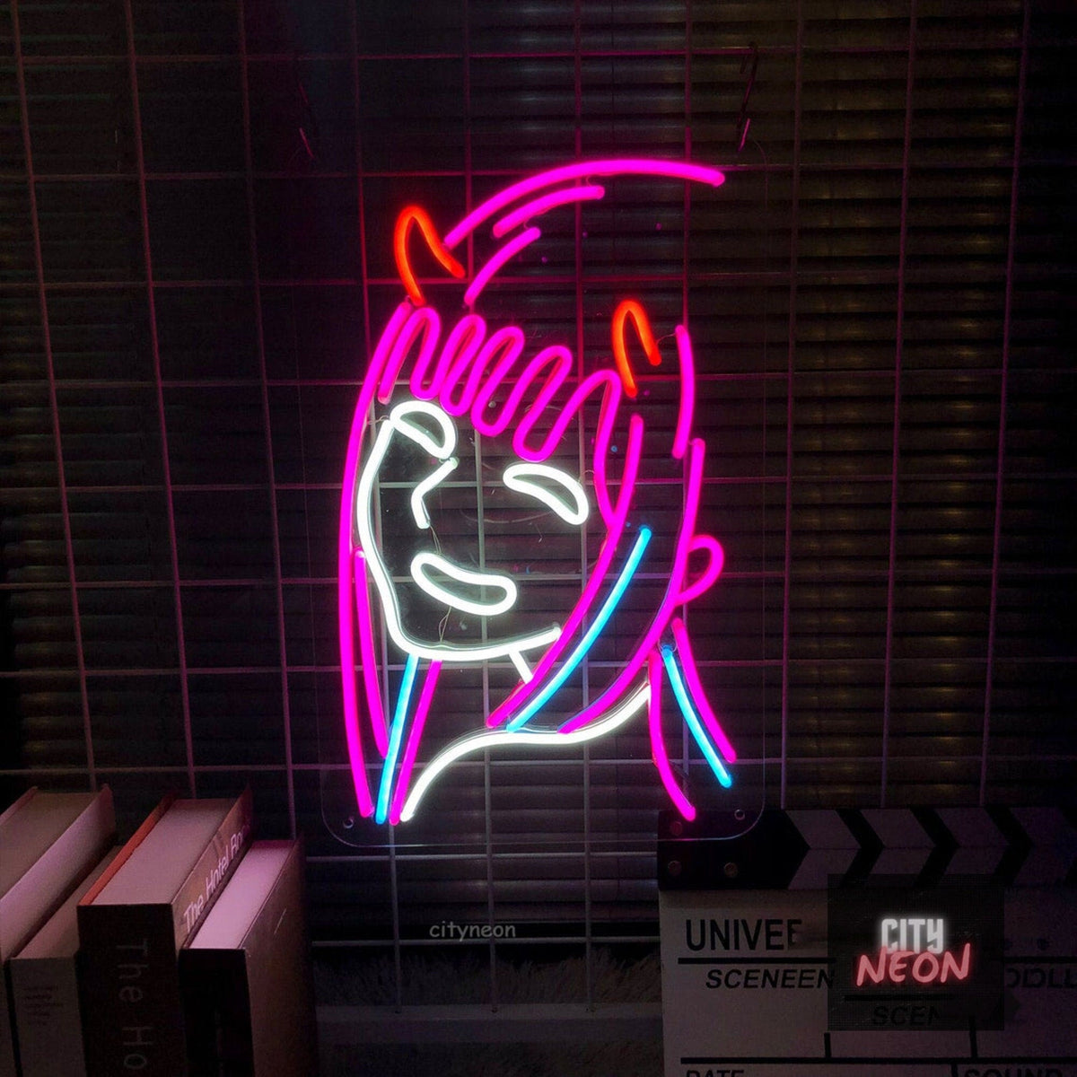 Anime Rust Sign Anime Neon Sign | Order Custom Neon Anime signs at cityneon.us