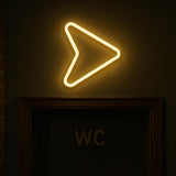 Arrow Neon Sign: LED Bar Light, Party Decor, Wayfinding - CityNeon