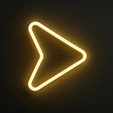 Arrow Neon Sign: LED Bar Light, Party Decor, Wayfinding - CityNeon