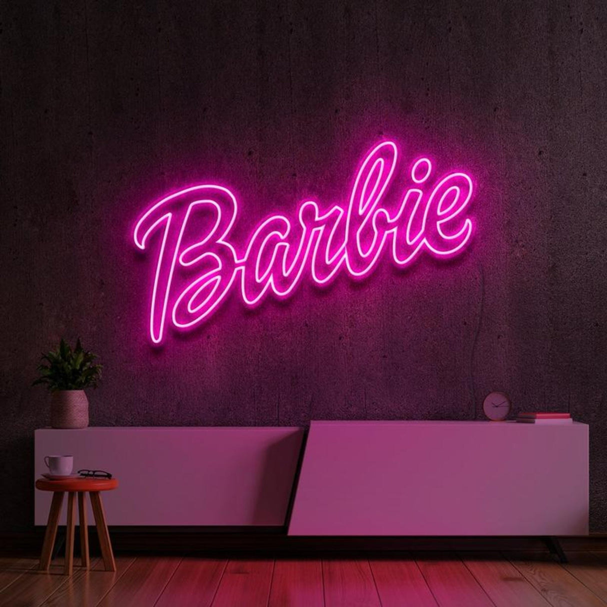 Barbie Text LED Neon Sign | Girls Neon Sign | Beauty Salon Decor - CityNeon