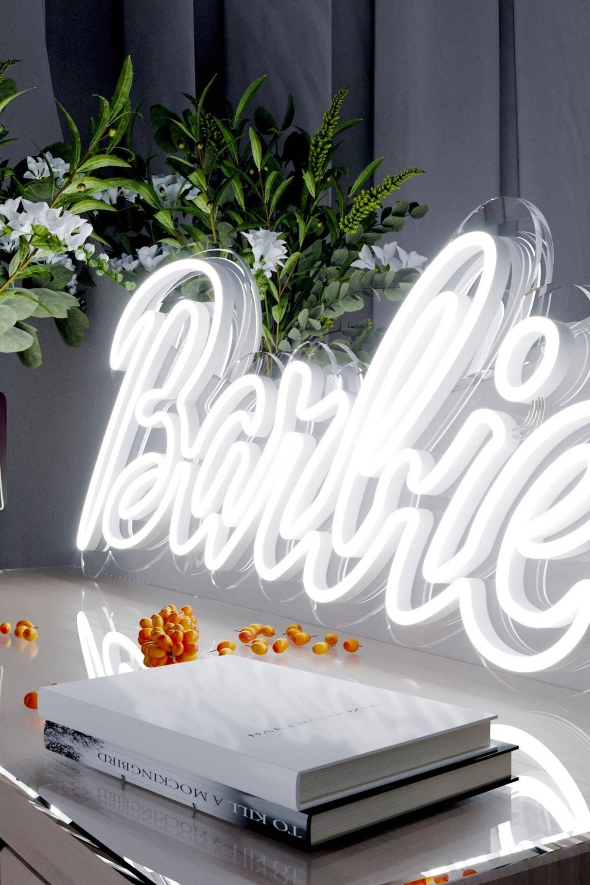 Barbie Text LED Neon Sign | Girls Neon Sign | Beauty Salon Decor - CityNeon