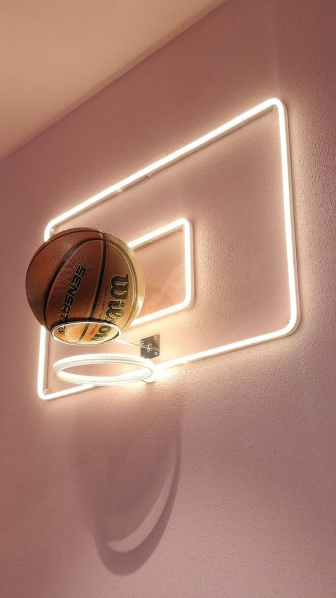 Basketball Hoop LED Neon Sign - CityNeon