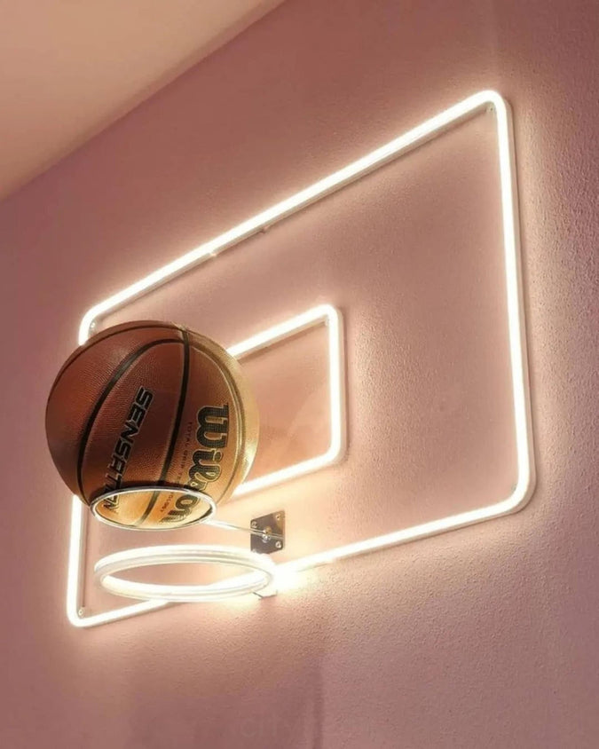 Neon Basketball Hoop for any interior | High-Quality LED Basketball Hoop