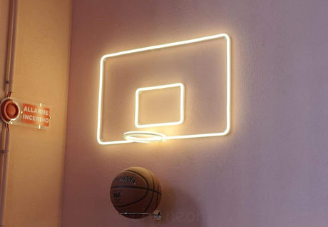 Basketball Hoop LED Neon Sign - CityNeon