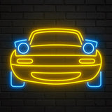 Car Face Neon Sign – Automotive Neon Wall Art - CityNeon