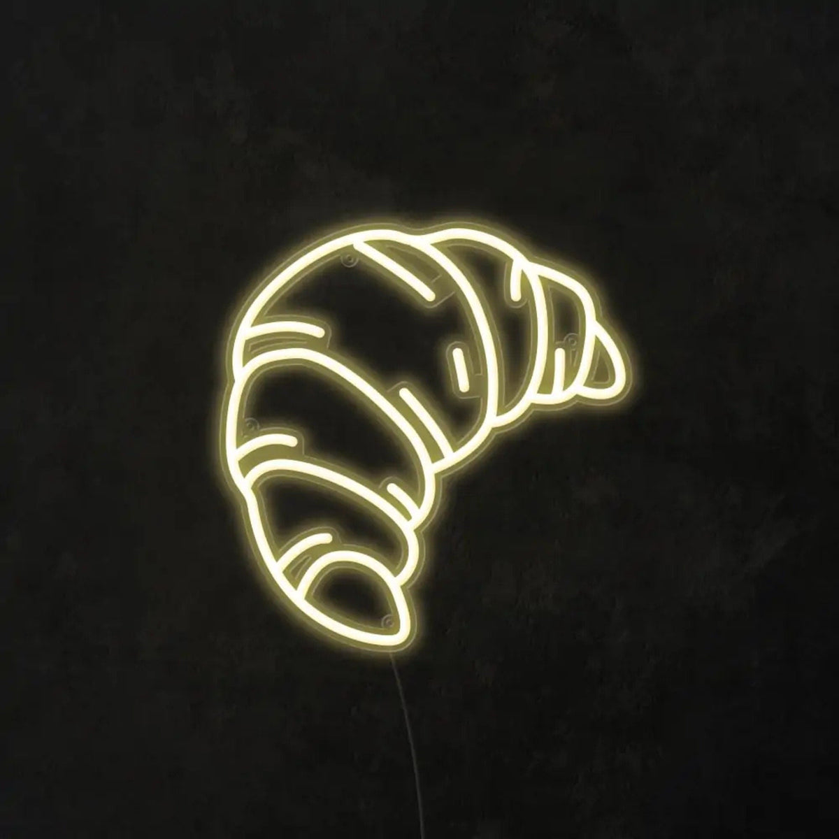 Croissant Sign Neon Croissant Sign | Order Custom croissant neon sign at cityneon.us