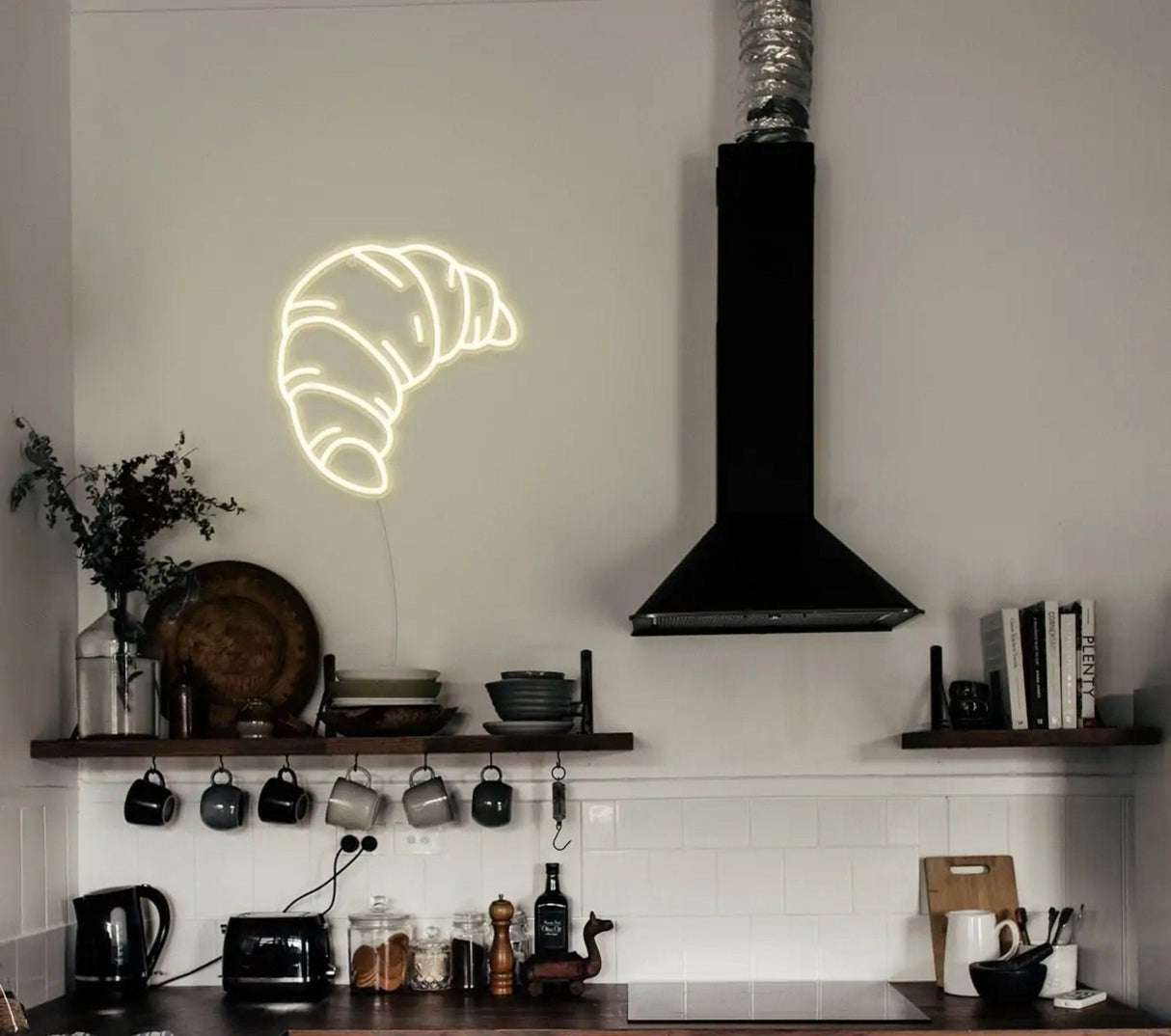 Croissant Neon Sign - CityNeon