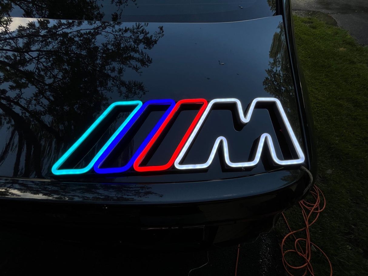 Custom BMW M Series Neon Sign – Perfect LED Wall Art for BMW Enthusiasts and Garage Decor - CityNeon