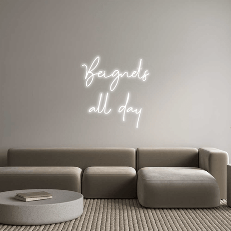 Custom Neon: Beignets all da... - CityNeon
