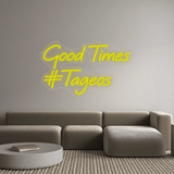 Custom Neon: Good Times Tag... - CityNeon