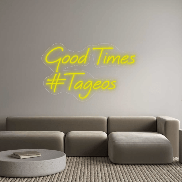 Custom Neon: Good Times Tag... - CityNeon