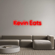Custom Neon: Kevin Eats - CityNeon