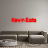 Custom Neon: Kevin Eats - CityNeon