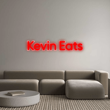 Custom Neon: Kevin Eats - CityNeon