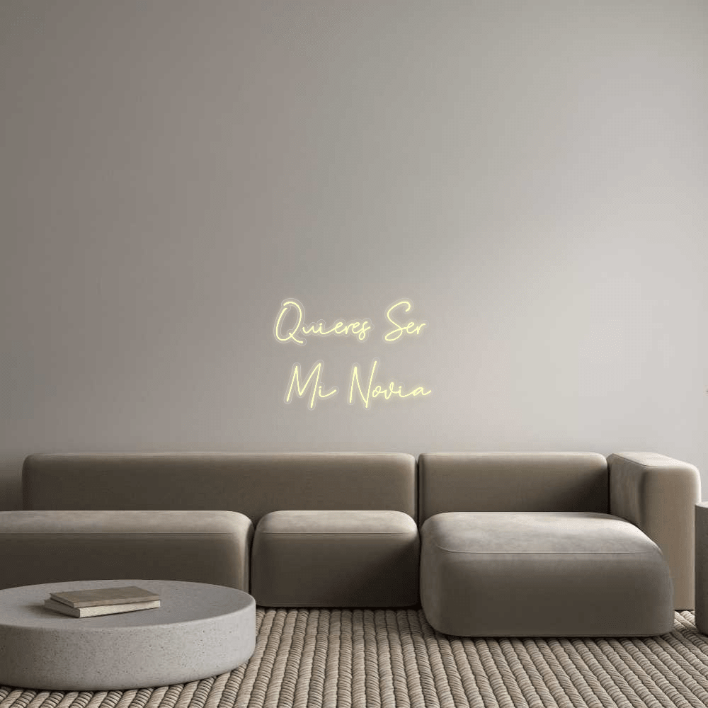 Custom Neon: Quieres Ser Mi... - CityNeon