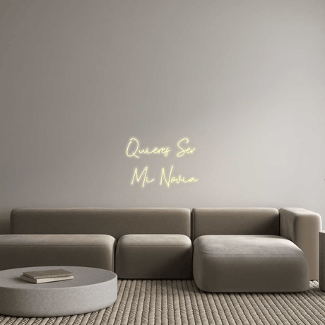 Custom Neon: Quieres Ser Mi... - CityNeon