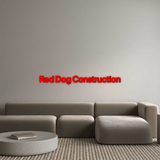 Custom Neon: Red Dog Constru... - CityNeon