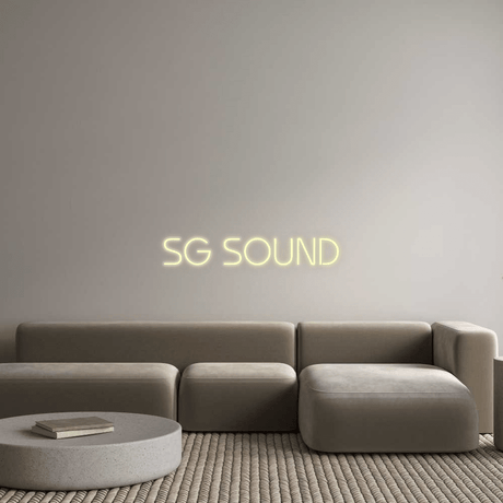 Custom Neon: SG SOUND - CityNeon