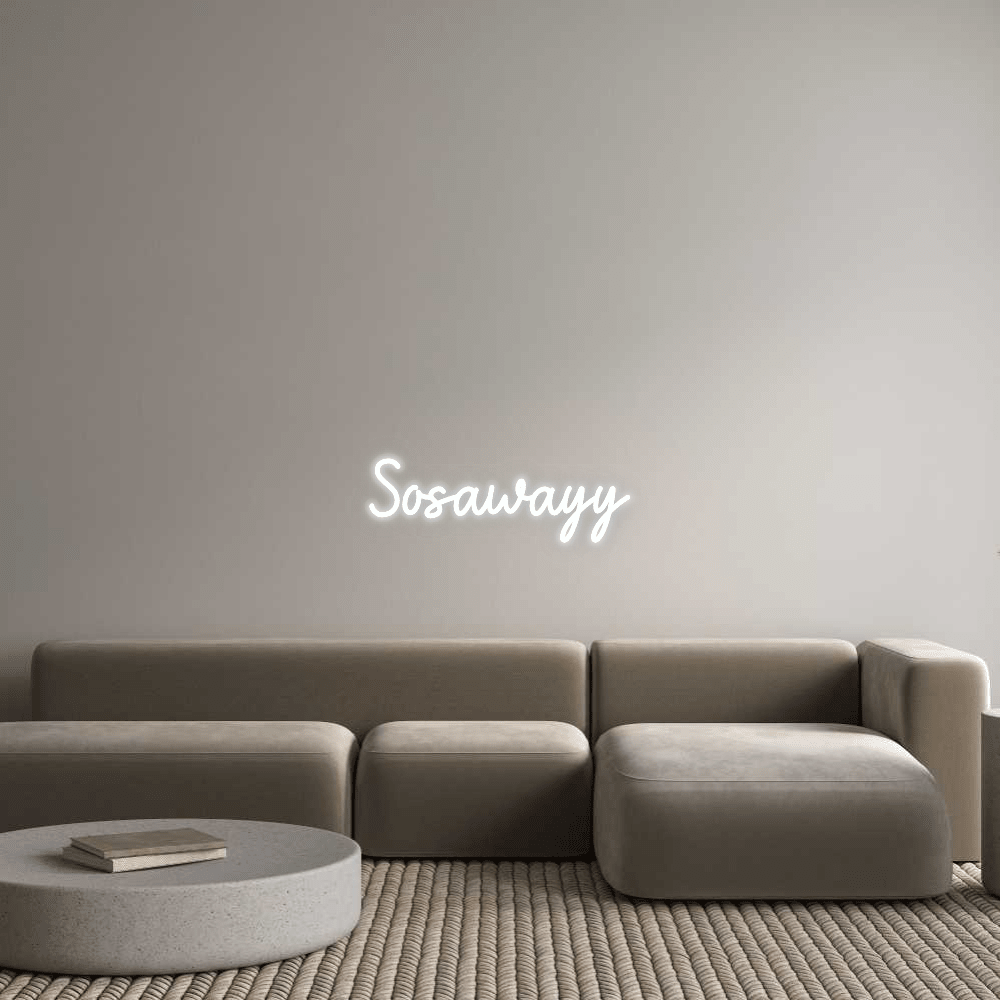 Custom Neon: Sosawayy - CityNeon