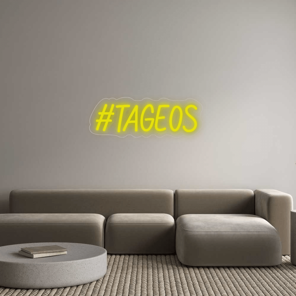 Custom Neon: TAGEOS - CityNeon