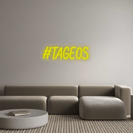 Custom Neon: TAGEOS - CityNeon