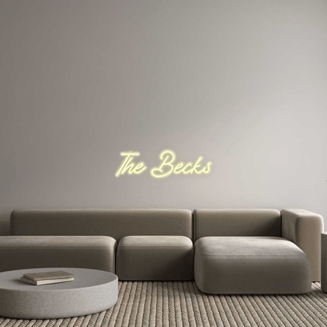 Custom Neon: The Becks - CityNeon