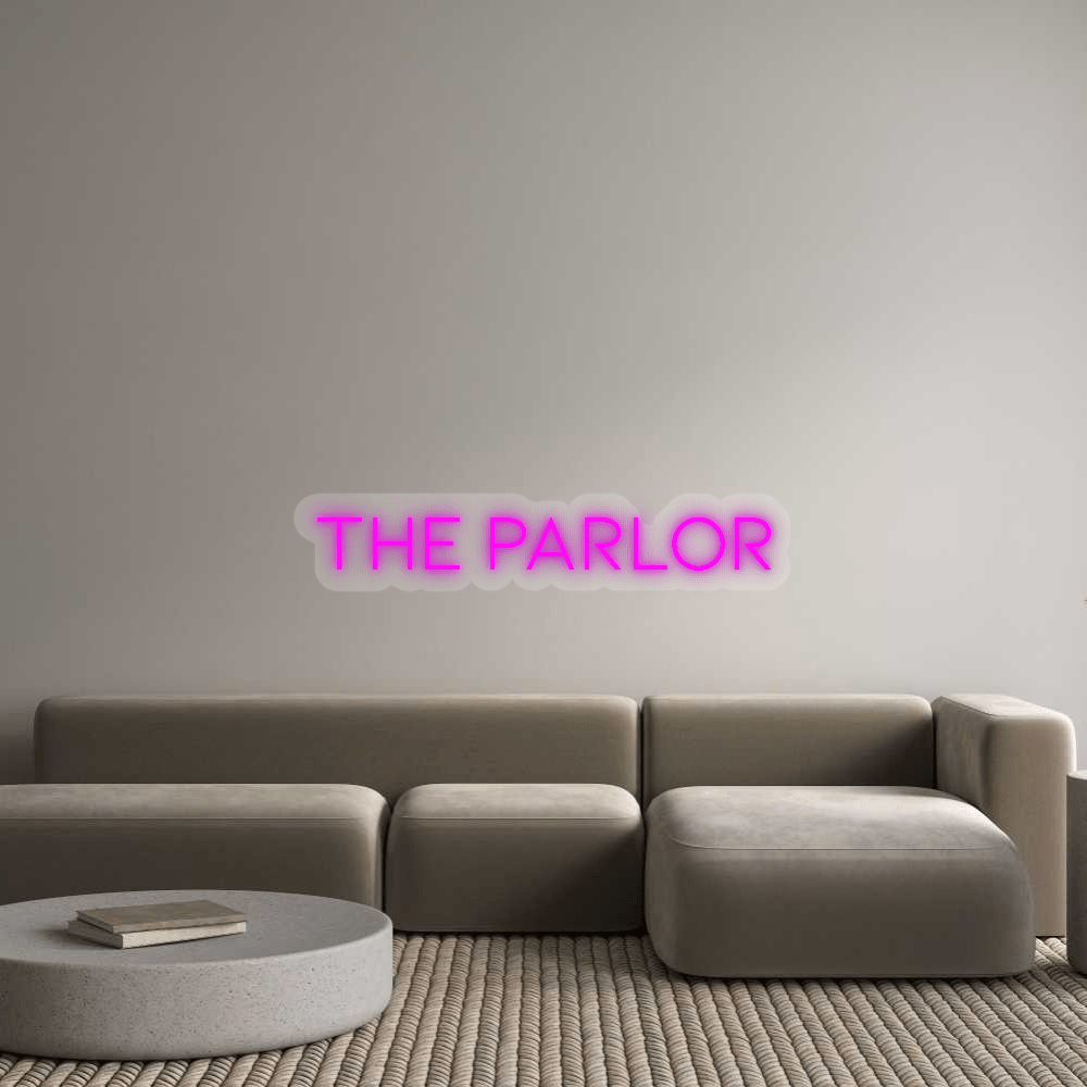 Custom Neon: THE PARLOR - CityNeon