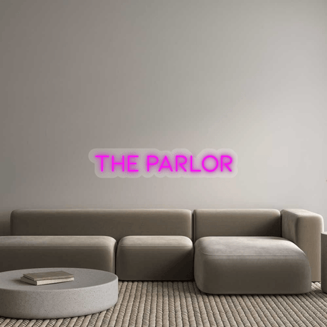 Custom Neon: THE PARLOR - CityNeon