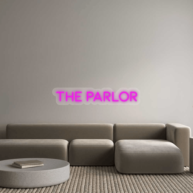 Custom Neon: THE PARLOR - CityNeon