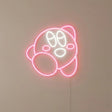 Cute Anime Neon Sign – Kirby - Inspired LED Neon Light for Kids Room & Gaming Setup - CityNeon