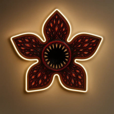 Demogorgon Flower LED Neon Sign - CityNeon