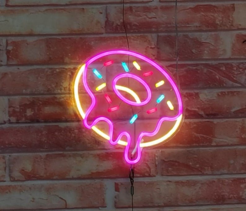 Donut Led Neon Sign - CityNeon